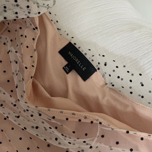 Majorelle Smith Mini Dress in Black Dot Size S - Picture 7 of 10